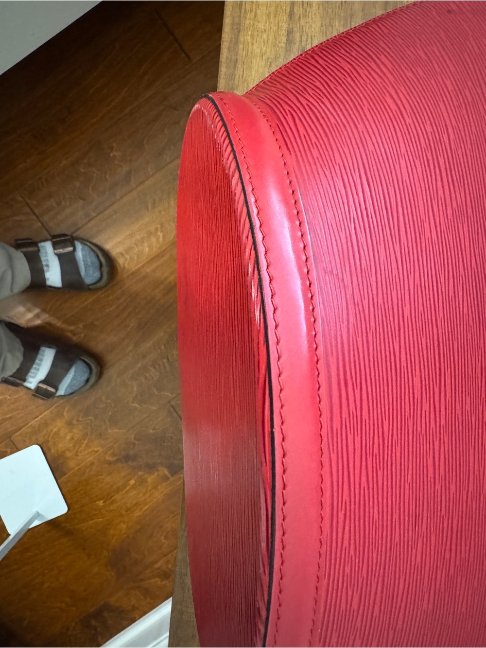 Louis Vuitton Red Epi Saint Jacques GM Bag - Picture 6 of 16
